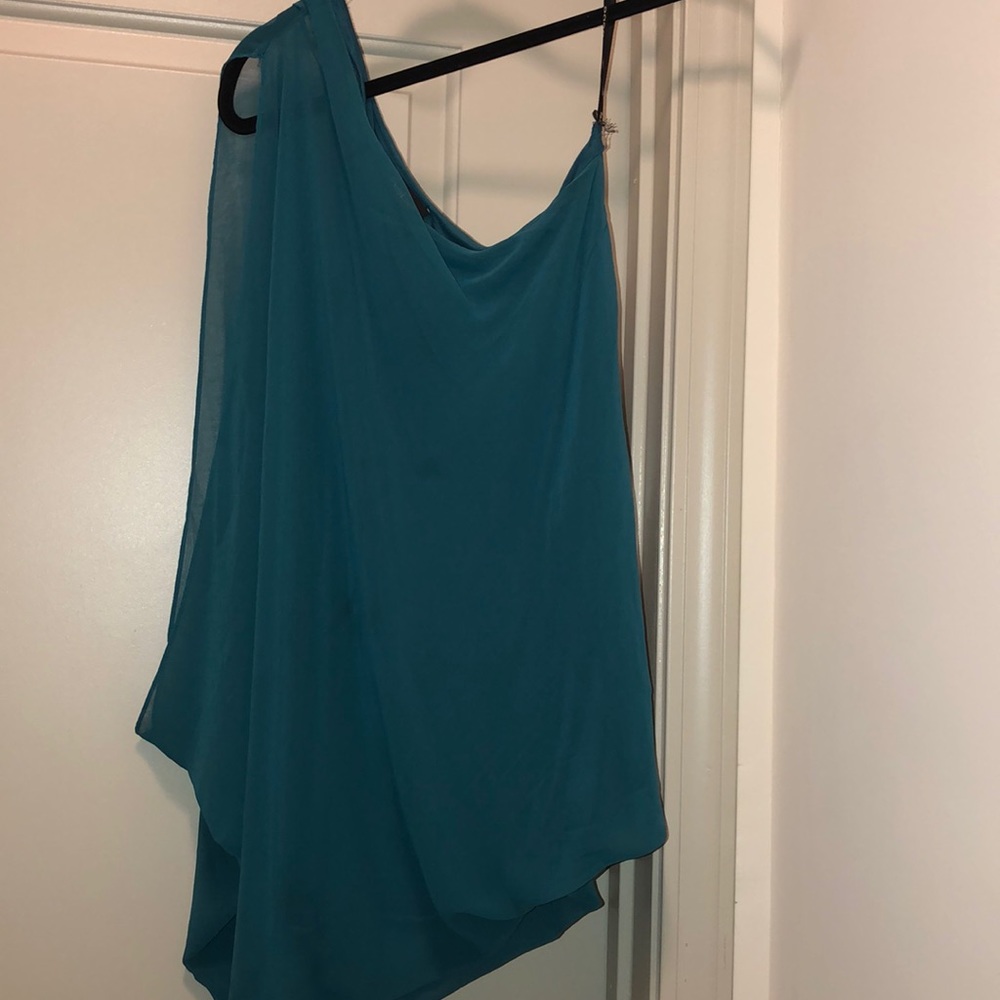 Bebe Aqua one shoulder top